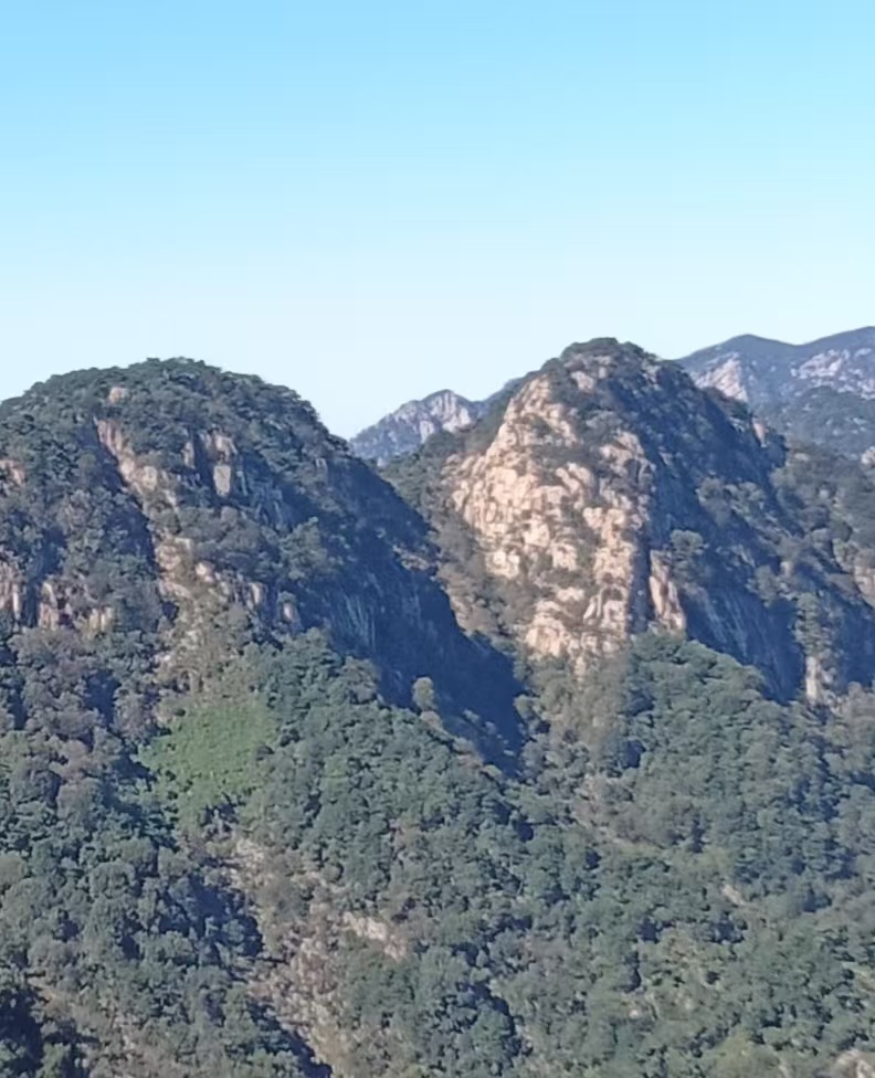 图为蒙山景区壮丽风景 邱安琪供图
